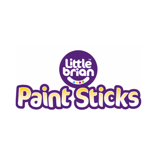 Little Brain Paint Stick Art - My Playroom 