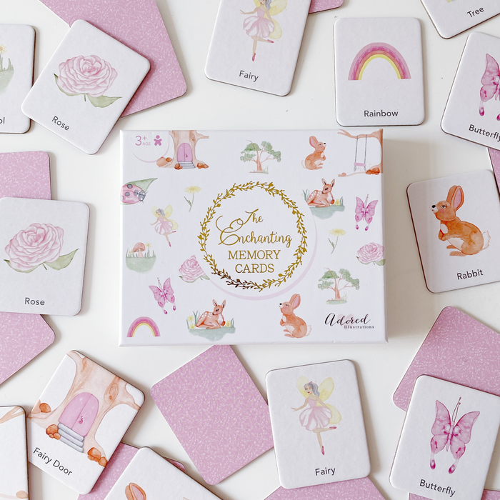 Adored Illustrations The Enchanting Memory Card Game