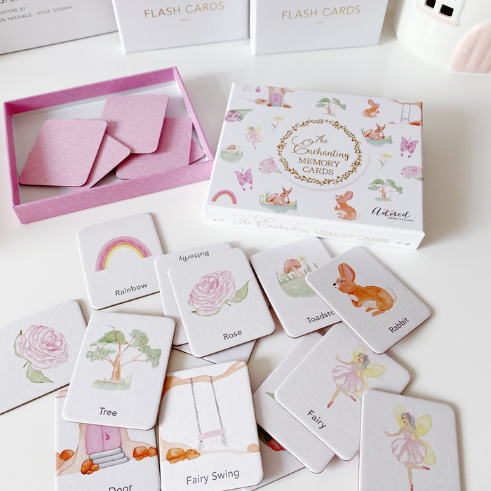 Adored Illustrations The Enchanting Memory Card Game