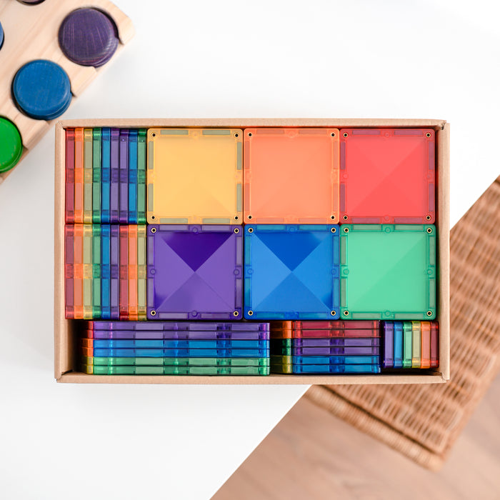 Connetix Tiles Rainbow Creative Pack 102 Piece 3yrs+ (NEW)