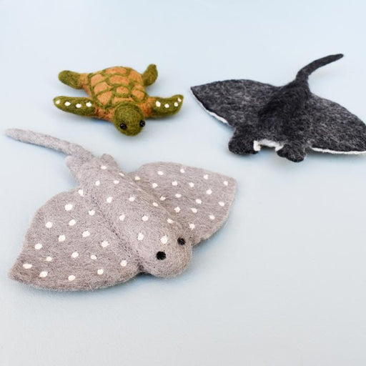 Tara Treasures Felt Sea Reef Creatures Ocean Toys Set of 3 - My Playroom 