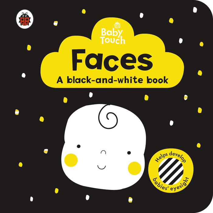 Baby Touch: Faces: A Black and White Book (Board Book)