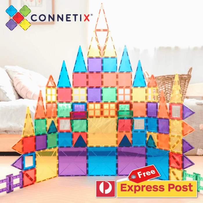 Connetix Tiles Rainbow Creative Pack 102 Piece Set 3yrs+