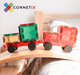 Connetix Rainbow Car Pack 24 Piece - My Playroom 