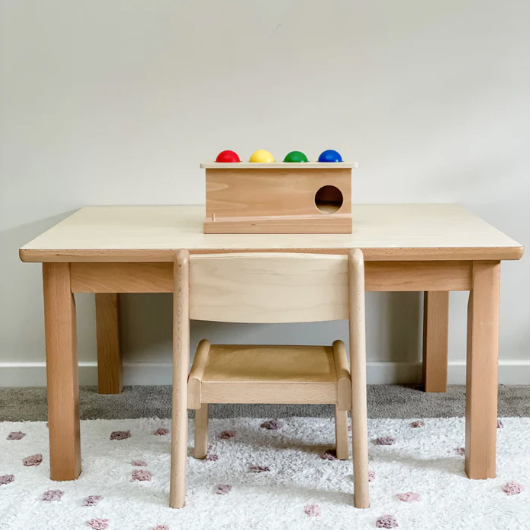 The Role of Toddler Table and Chair Sets in Montessori Education