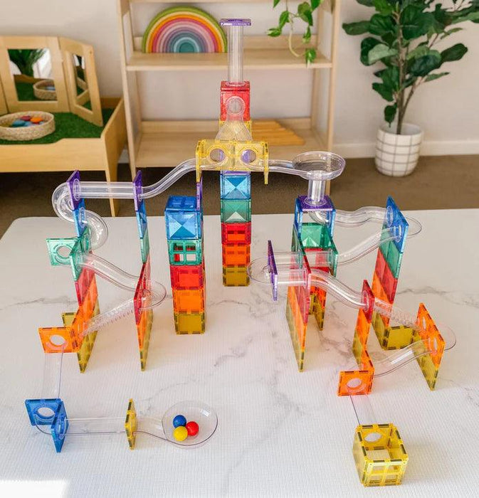 Discover the Magic of Connetix Marble Run: Building, Learning, and Bonding - My Playroom 