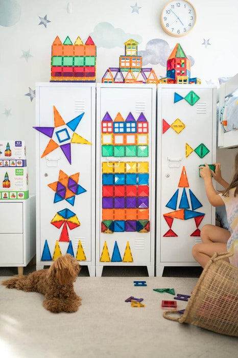 Safety, Durability, and Fun: The Triple Treat of the Connetix Tiles 100 Piece Set - My Playroom 