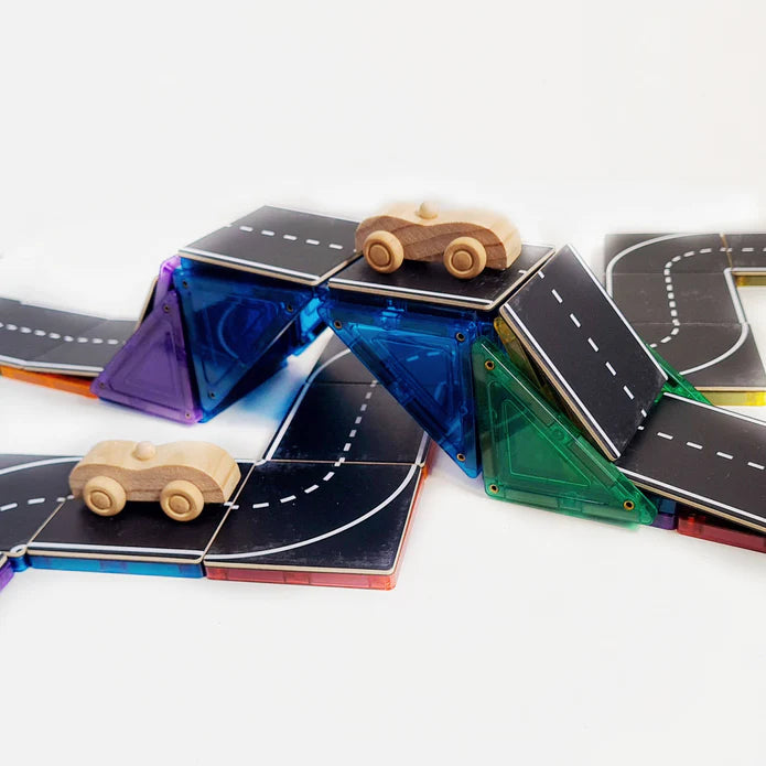 The Wonders of Learn and Grow Toys' Magnetic Road Tiles