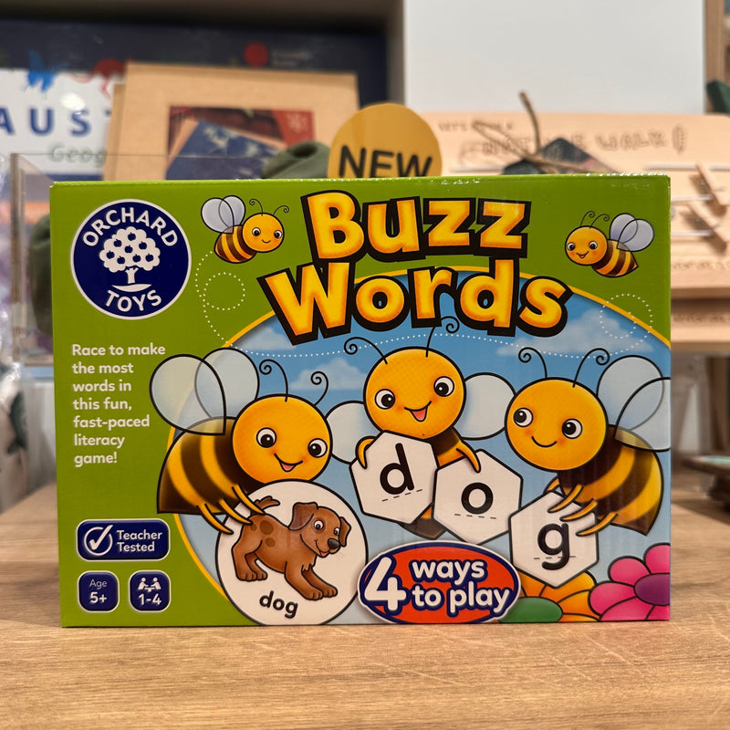 Orchard Toys Game Buzz Words Early Literacy Cognitive Language Developmental Game for Kids 5yrs+