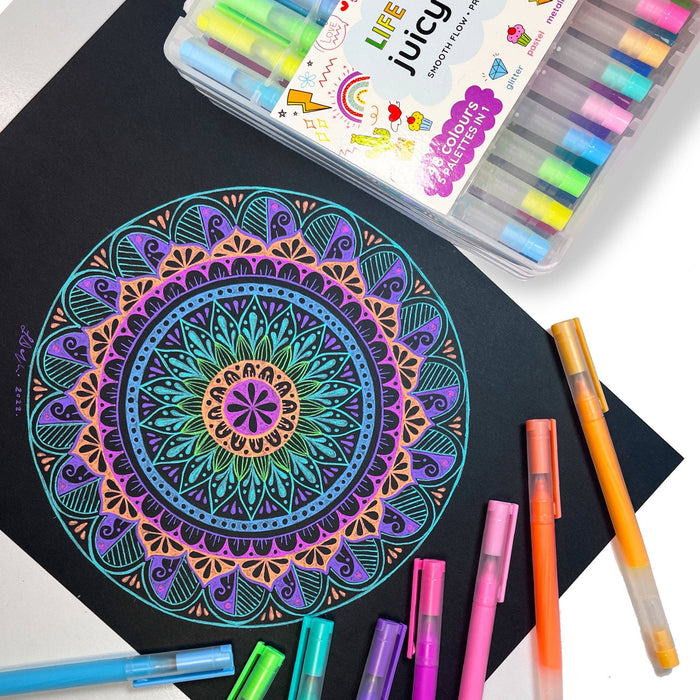 Mandala Coloring Which Pens Are Used In Mandala Art Buy Little