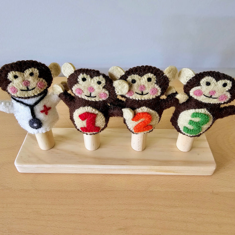 Finger Puppet Stand 4 Rods Best Seller