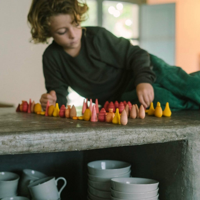 Grapat Mandala Half Mix Warm 9 Colours 81pcs NEW 2026 3yrs+