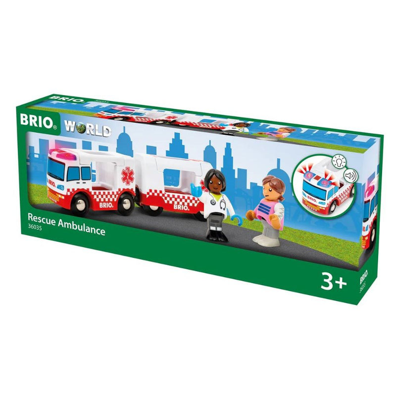 BRIO Rescue Ambulance 4 pieces Toy vehicle 3yrs+