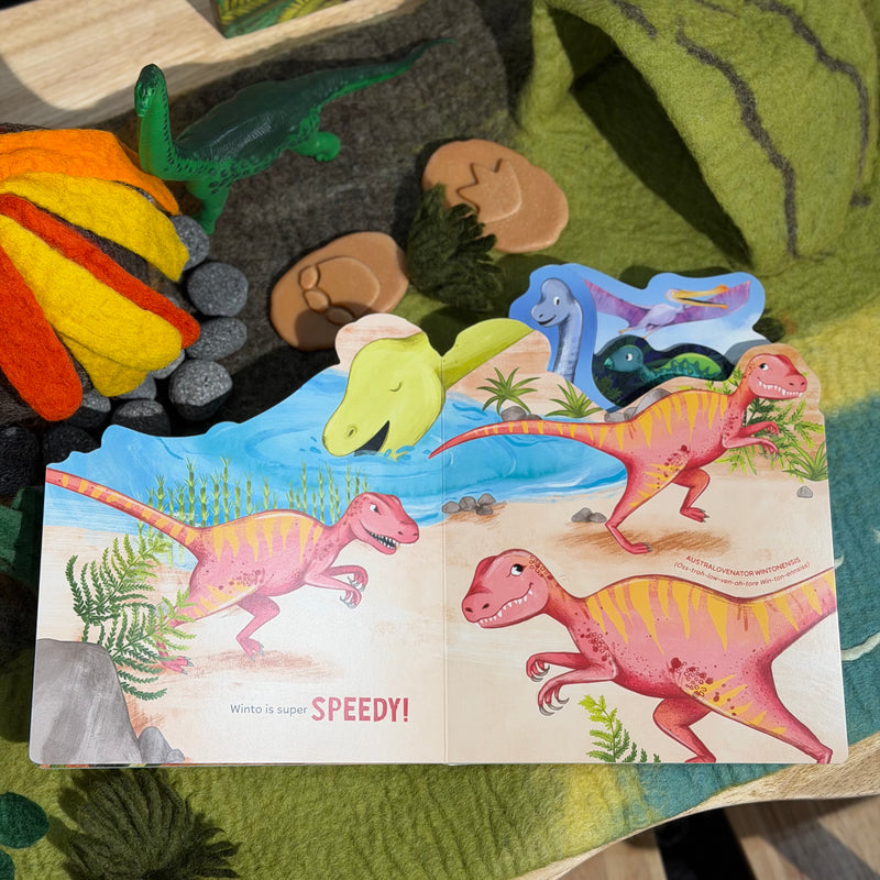 My First Aussie Dinosaurs (Board Book) by Sarah Jane Lightfoot Kids Dinosaur Picture Book