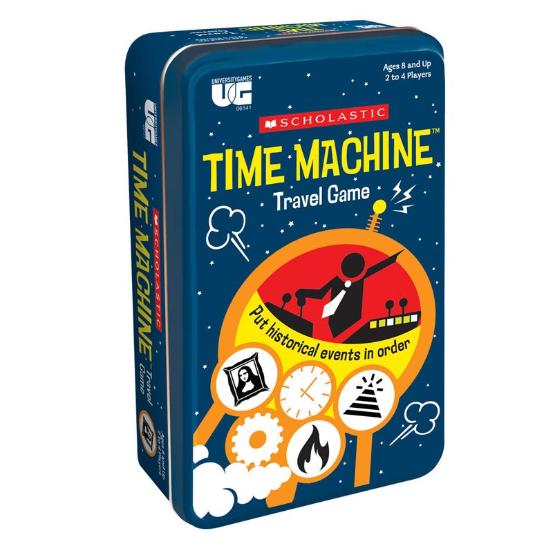 Time Machine Game Tin Travel Game Scholastic Early Math 8yrs+