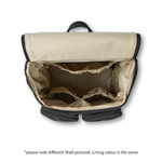 OiOi - Signature Nappy Backpack - Oat Dimple Vegan Leather Mothers Day