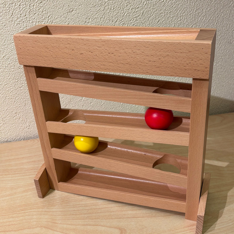Wooden Visual Tracker Track a Ball Early Development Toy for 12m+