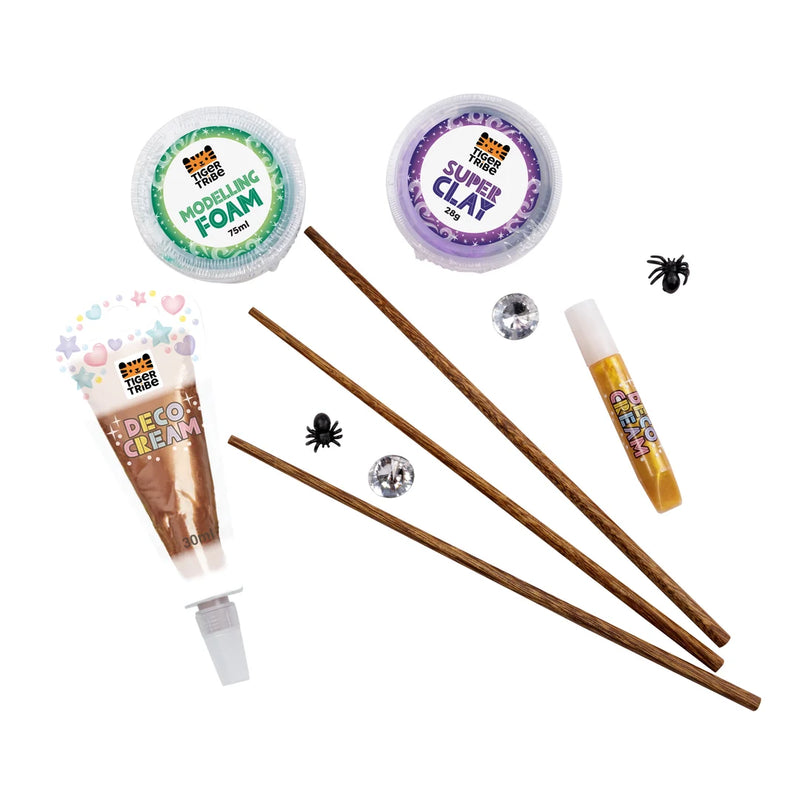 Tiger Tribe Magic Wand Kit Spellbound Art and Craft for kids 5yrs+