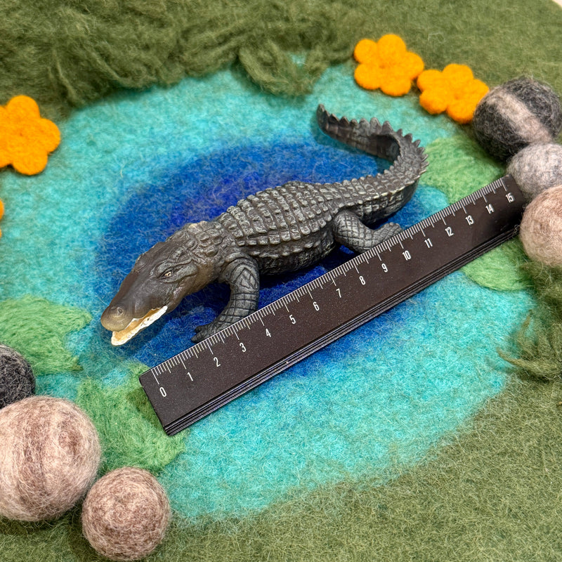 Crocodile Figurine by Safari Ltd Wild Safari Collection Animal Figurines 3yrs+