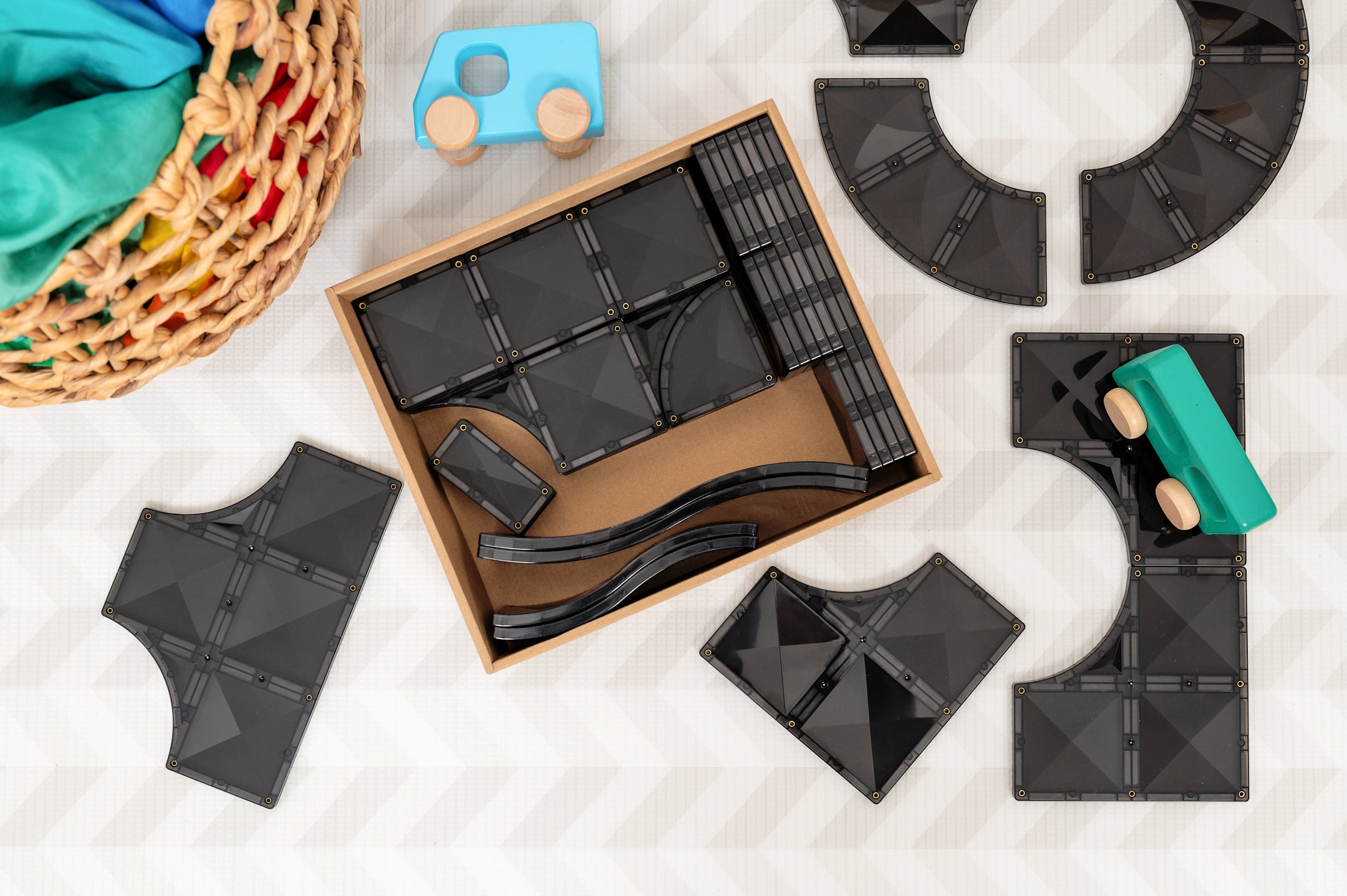Connetix Creative Roads Pack 48 pc | My Playroom — My Playroom