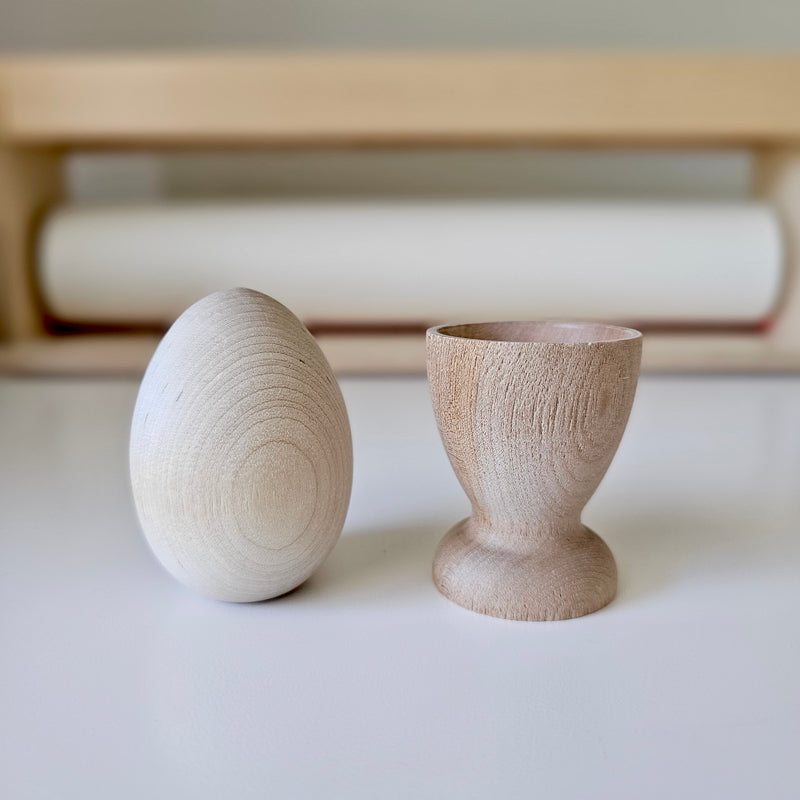 Wooden Egg Cup