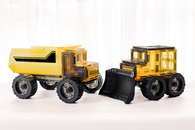 Learn and Grow Toys Magnetic Tiles Mega Mover Pack 23 Piece NEW 3yrs+