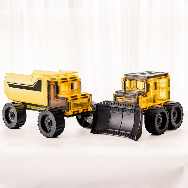 Learn and Grow Toys Magnetic Tiles Mega Mover Pack 23 Piece NEW 3yrs+