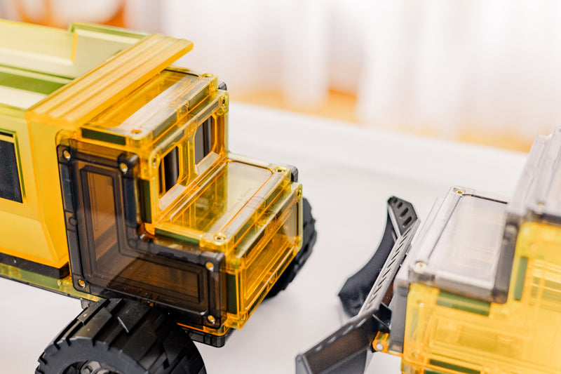 Learn and Grow Toys Magnetic Tiles Mega Mover Pack 23 Piece NEW 3yrs+