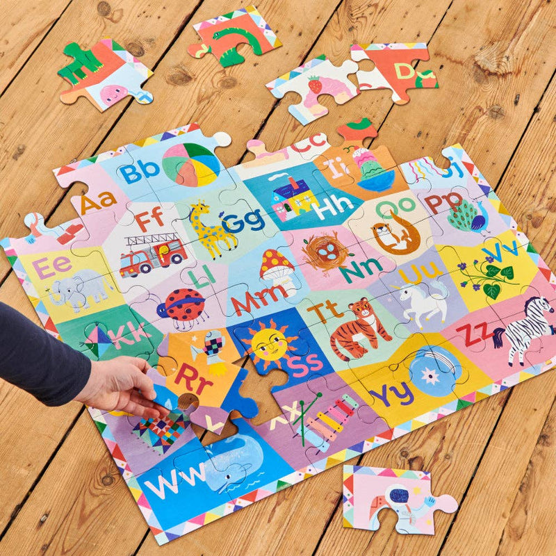 EeBoo Giant Alphabet 36pcs Puzzle Early Literacy 4yrs+
