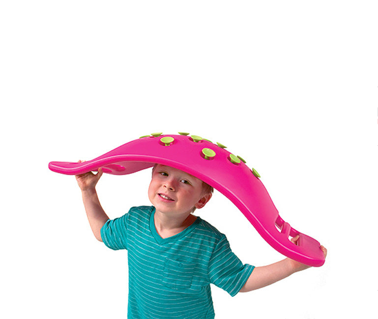 Teeter Popper Sensory Balance Seat Pink by Fat Brain Toys Developmental Sensory Toys 3yrs+