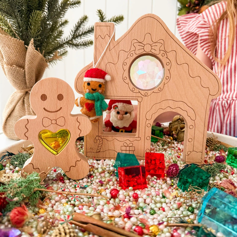 Tara Treasures x My Little Creator Felt Santa Claus Ornament New Christmas Range