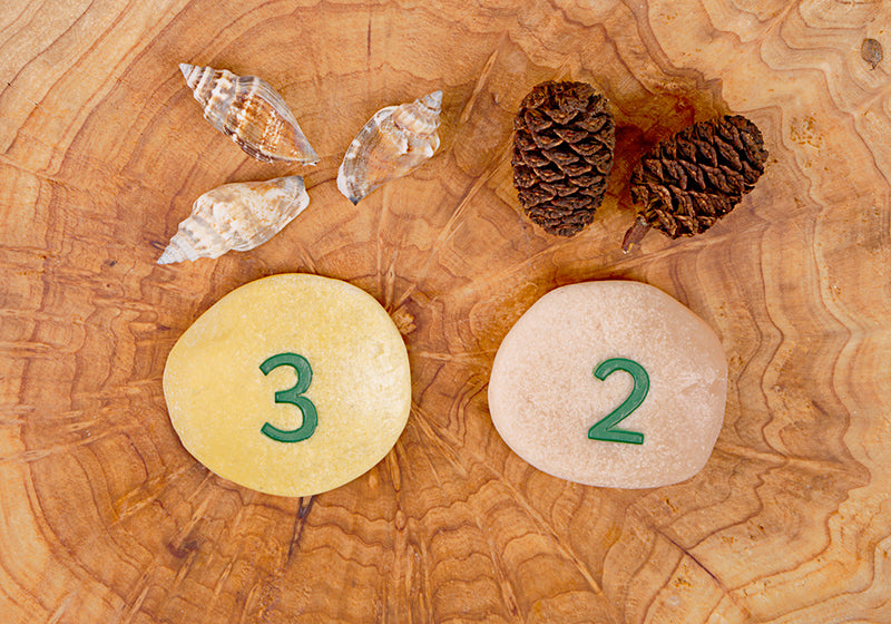 Yellow Door Number Tactile Pebbles Number Bonds 0 to 10 Toddler Toys Early Math Games for Kids  Developmental Toys for Toddlers Gifts Idea 2yrs+