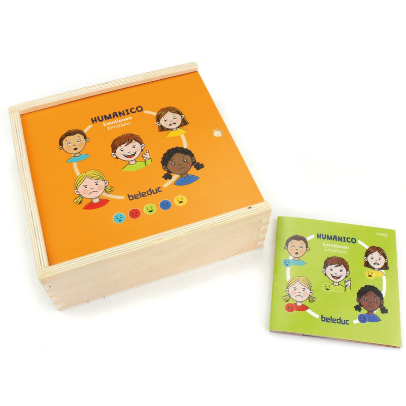 Beleduc Humanico Emotions Puzzle Social-Emotional Cognitive Developmental Toys for Toddlers 3yrs+