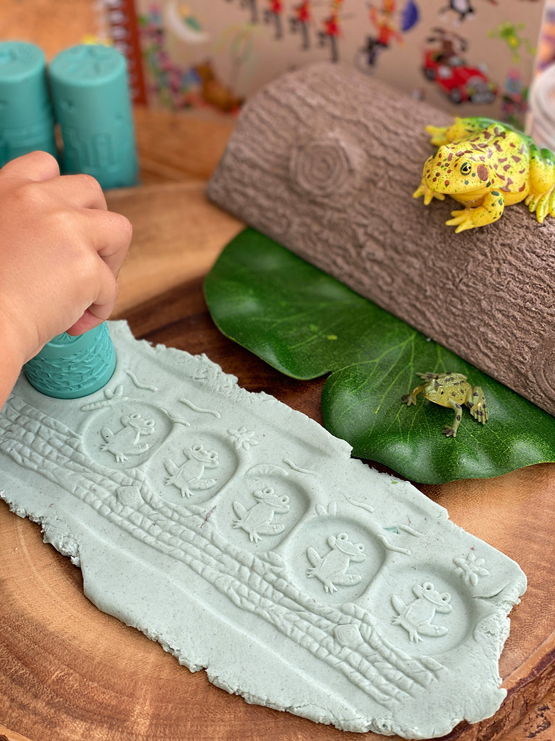 Yellow Door Let's Roll Nursery Rhymes Rolling Pin Art and Craft for Kids Playdough Sand Toys Sensory Toys Toddler 2yrs+