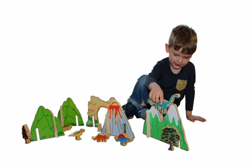 The Freckled Frog Happy Architect Dinosaurs Set Pretend & Imaginative Play Toddler Toys Dinosaur toy Toddler Dinosaur and Dragon Theme Most Loved in Store 2yrs+