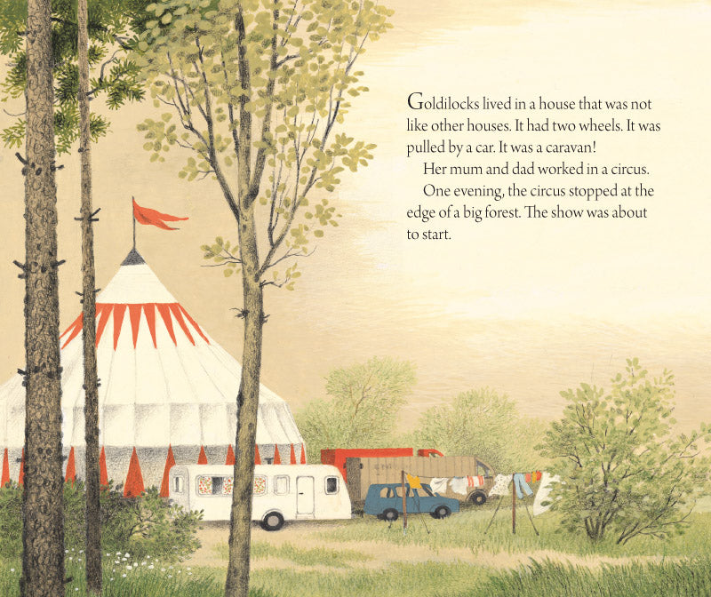 Goldilocks and the Three Bears (Hardcover) by Gerda Muller Kids Picture Book