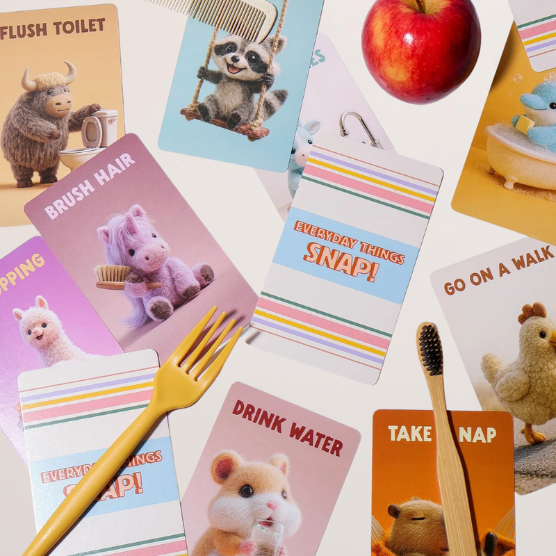 Everyday Things Snap Card Game by Journey Of Something Travel Toys 3yrs+