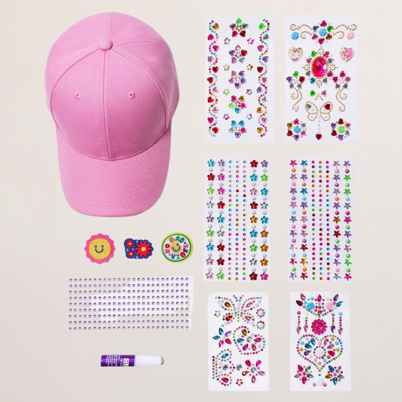 Decorate Your Own Baseball Cap by Journey Of Something Art and Craft for Kids 6yrs+