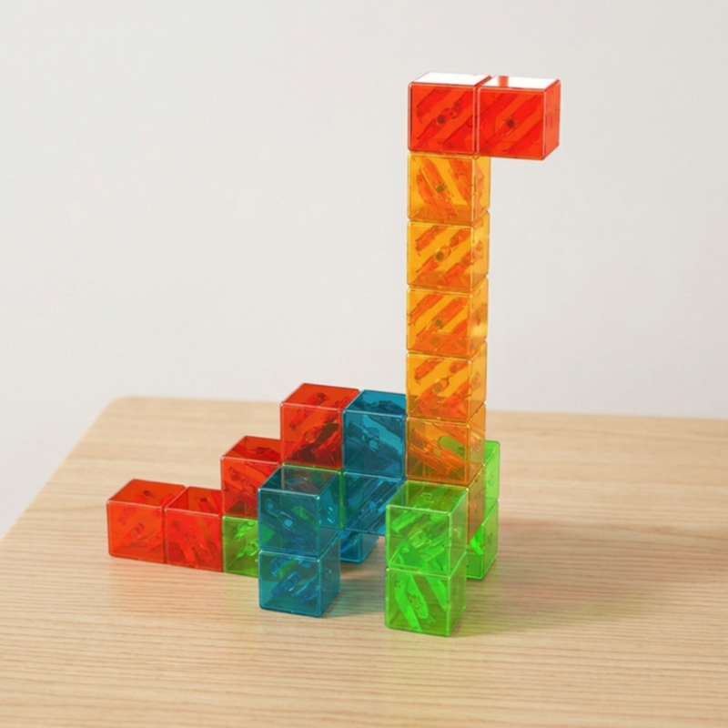 Geomag Magnetic Blocks Gems 24pcs Set Magnetic Toys Building Blocks STEM Toys 12m+