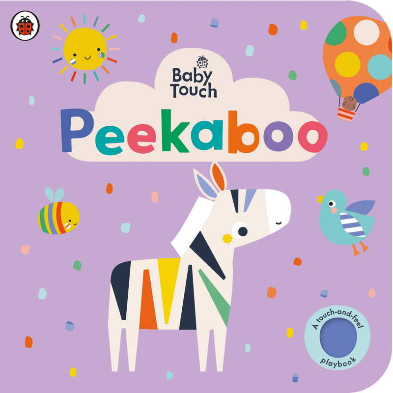 Baby Touch Peekaboo Touch and Feel (Board Book) from Lemon Ribbon Studio Interactive Kids Picture Book