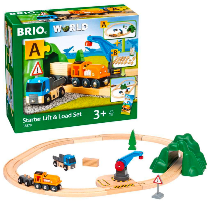 BRIO Starter Lift and Load Set A 19pc 3yrs+