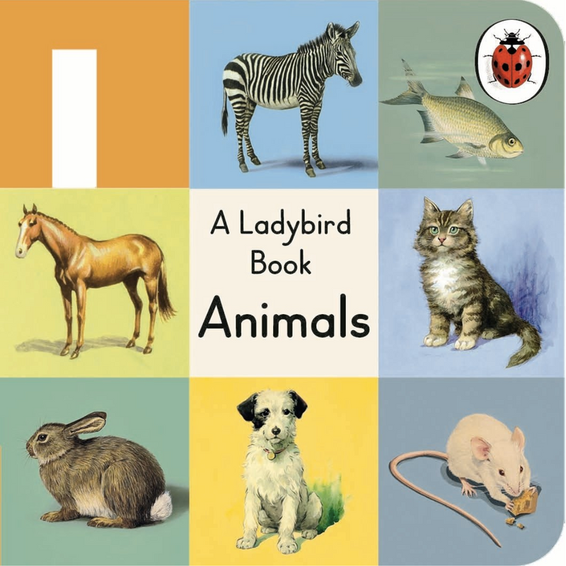 A Ladybird Buggy Book Animals (Board Book) Kids Book Baby Gifts Idea