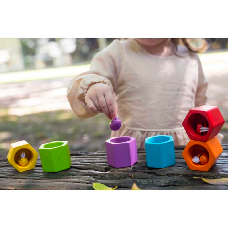 PlanToys Beehive Motor Skills Developmental Toys for Toddlers Gifts Idea 3yrs+