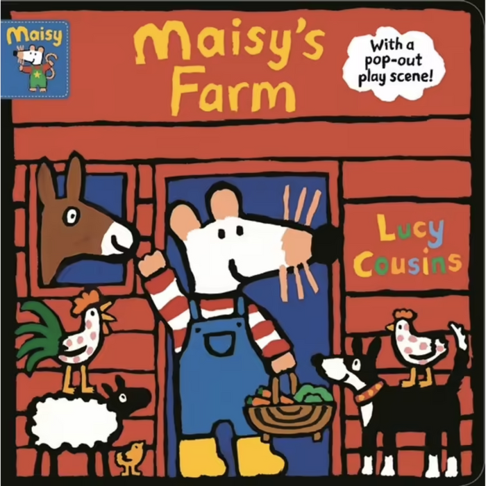 Maisy's Farm (Board Book) by Lucy Cousins: Farm Animal Toys