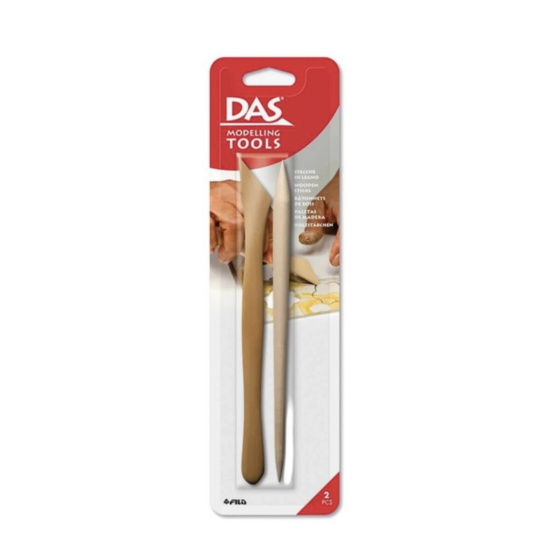 DAS Wooden Cutters Tools for Clay Art and craft for kids 3yrs+