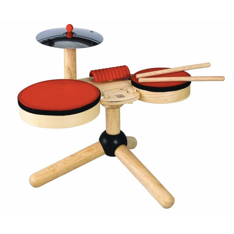 PlanToys Musical Band Drum Set Musical Intruments for Kids Best Seller 3yrs+
