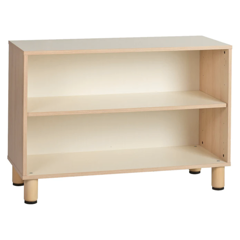 GAM Montessori 2 Layer Shelf 40cm Deep to Accomodate Trays and Montessori Materials Kids Book Shelf 105L cm x 70H cm Kids Furniture (Heavy Shipping)