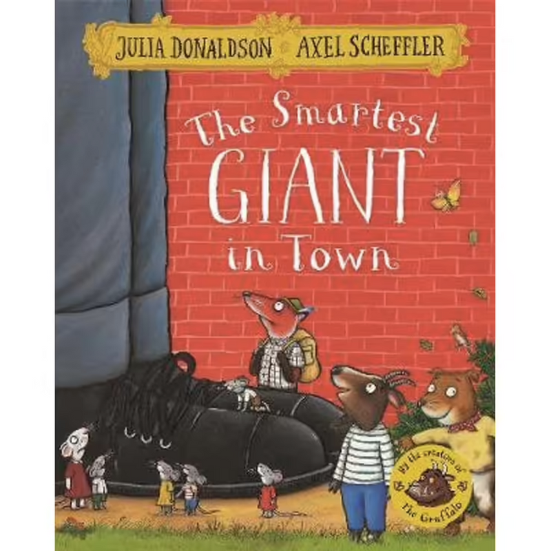 The Smartest Giant In Town (Board Book) Kids Book