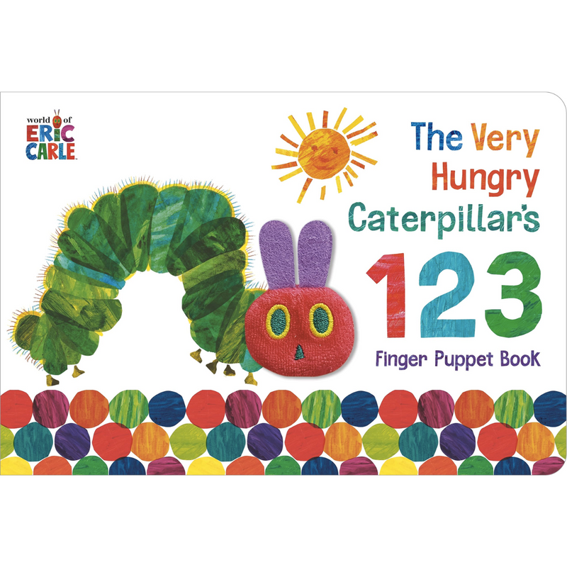 The Very Hungry Caterpillar's Finger Puppet Book (Board Book) by Eric Carle-Gifting Idea Kids Interactive Book The Classic Children's Book Baby Gifts Idea