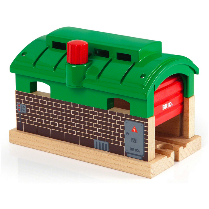 BRIO Train Garage Small with Opening Doors 3yrs+